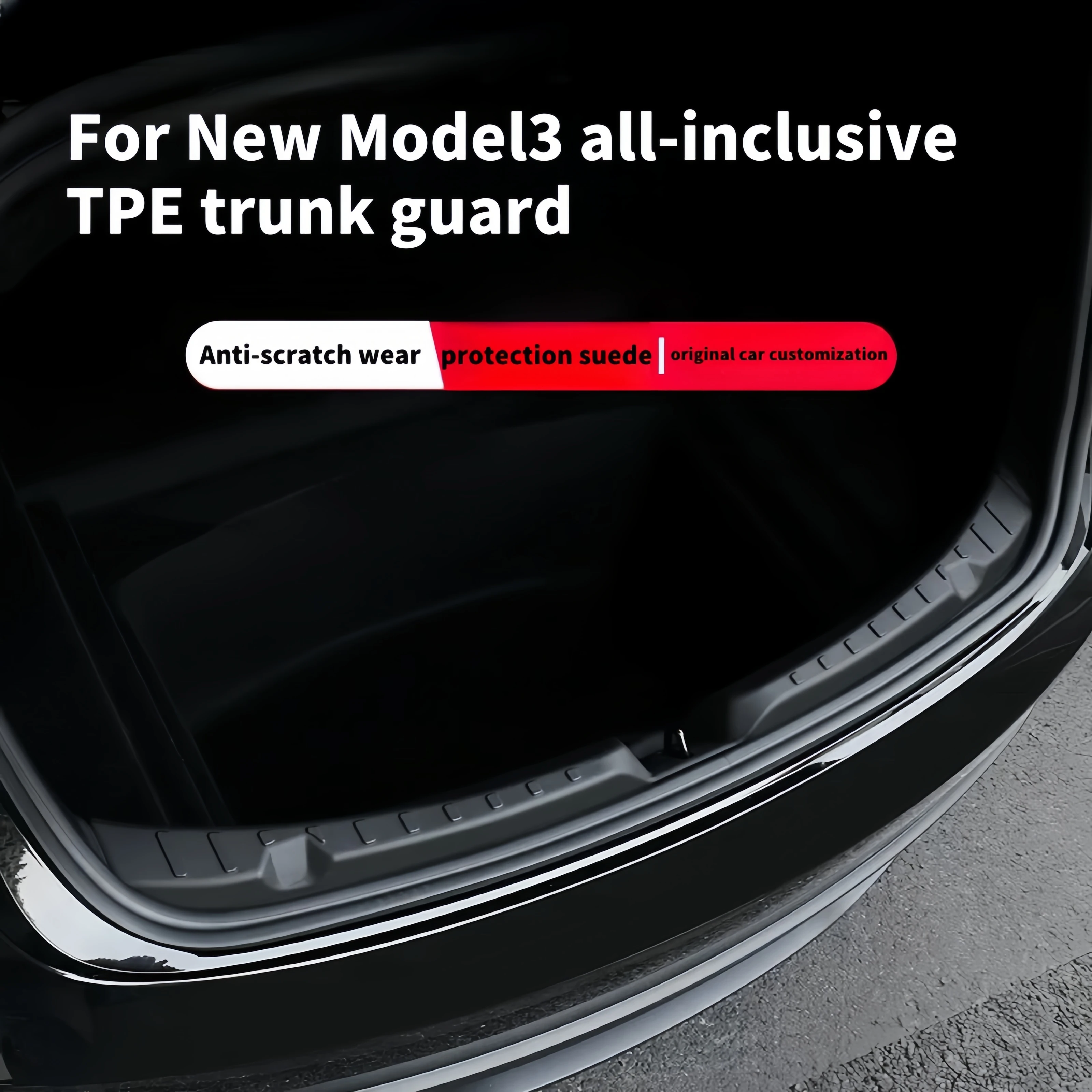 Model3 2023-2025 Защитная полоса для заднего порога багажника, защита от царапин, входная защита для задней двери автомобиля, аксессуары для безопасности
Model3 2023-2025 Защитная полоса для заднего порога багажника, защита от царапин, входная защита для задней двери автомобиля, аксессуары для безопасности