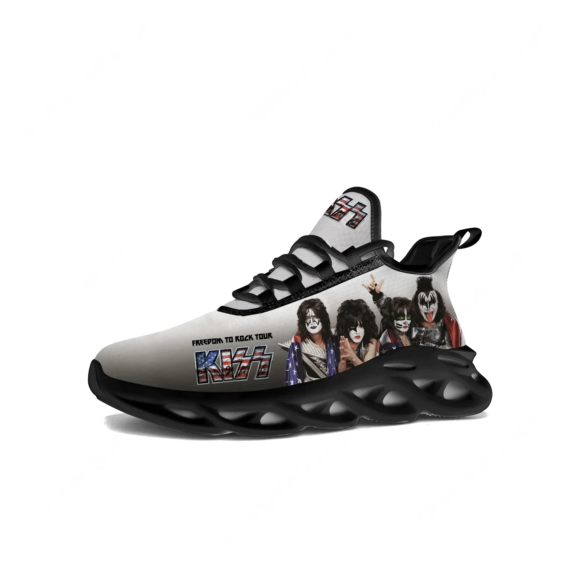 Kiss Rock Band Heavy Metal Flats Sneakers Mens Womens Sports Running Shoes High Quality Sneaker Customized Casual Shoe
Kiss Rock Band Heavy Metal Flats Sneakers Mens Womens Sports Running Shoes High Quality Sneaker Customized Casual Shoe