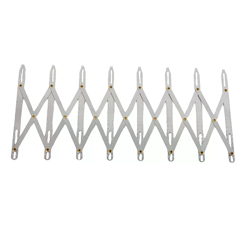 Buttonhole Spacer Expanding Crafting Guide Rule Sewing Gauge Equidistant Measuring Marking Tool for Grommet Button Holes
Buttonhole Spacer Expanding Crafting Guide Rule Sewing Gauge Equidistant Measuring Marking Tool for Grommet Button Holes
