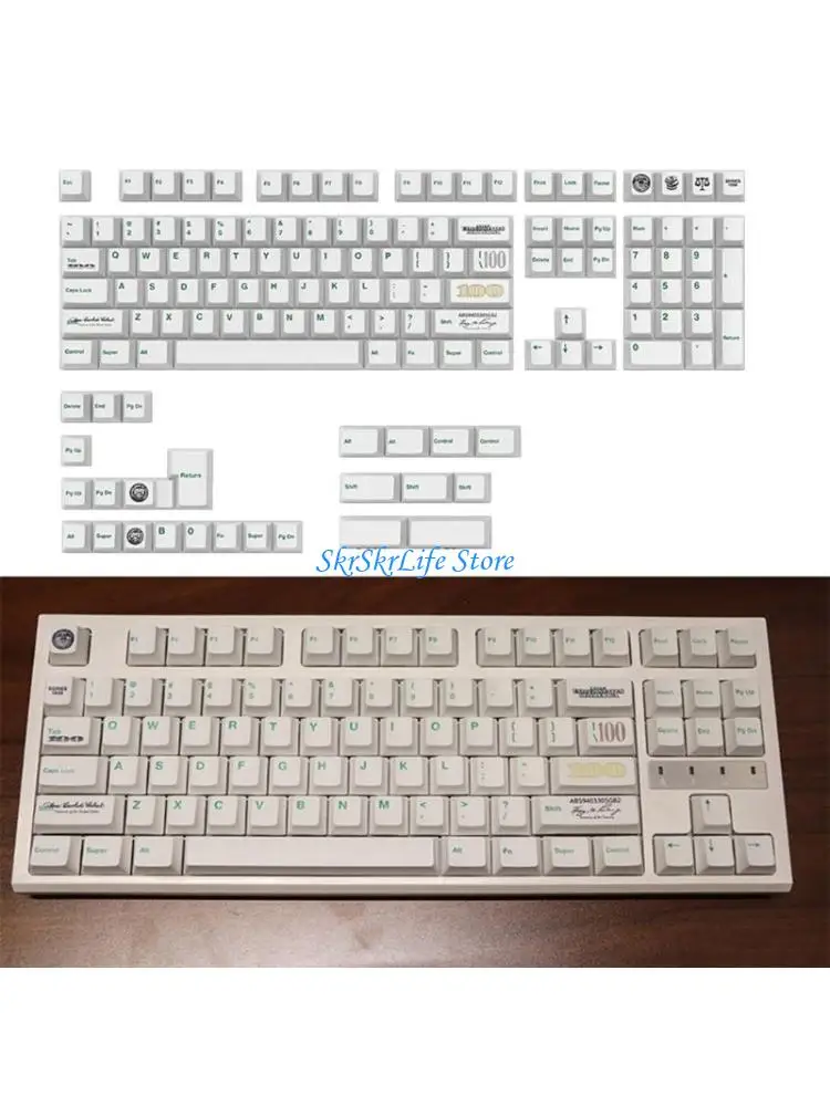 E65E 133Keys Keycap Original Height Dye Sublimation PBT US Dollar Keycap for Switches
E65E 133Keys Keycap Original Height Dye Sublimation PBT US Dollar Keycap for Switches