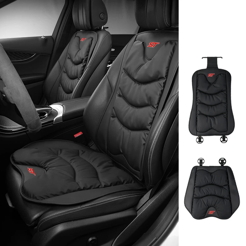 Car Front Rear Seat Cover Leather Cushion Backrest Protective Mat Accessories For Ford MK2 ST Line Racing RS S Kuga Fiesta
Car Front Rear Seat Cover Leather Cushion Backrest Protective Mat Accessories For Ford MK2 ST Line Racing RS S Kuga Fiesta