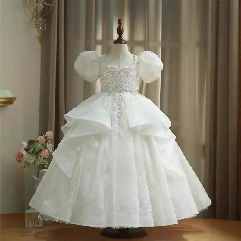 Детское официальное платье принцессы для выступления на фортепиано, маленькое платье с цветочным узором для девочек на свадьбу, день рождения
Детское официальное платье принцессы для выступления на фортепиано, маленькое платье с цветочным узором для девочек на свадьбу, день рождения