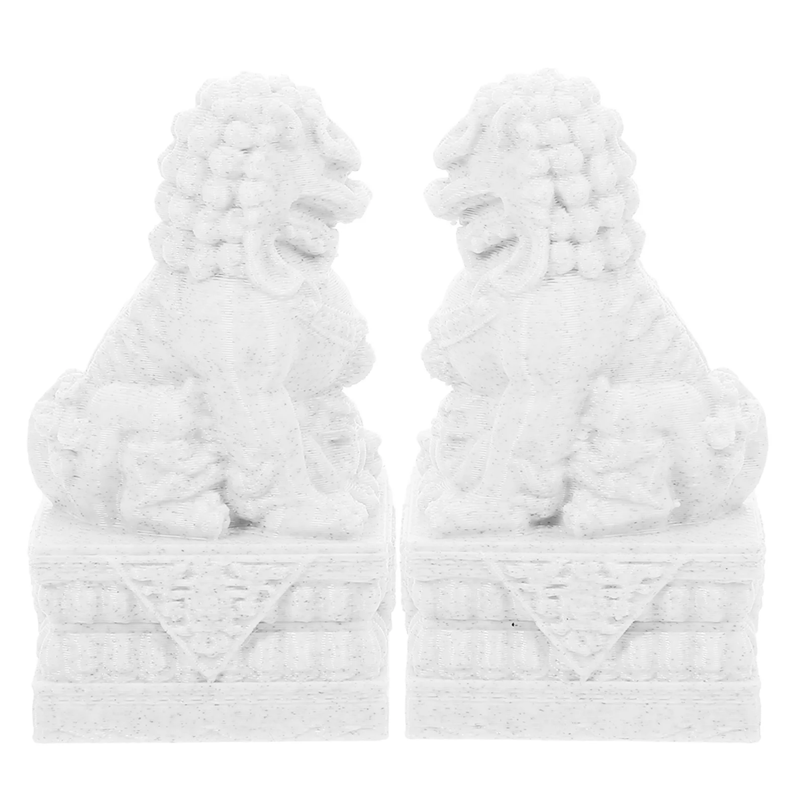 1Pair Mini Lion Statues Lifelike Details Style Chinese Lion Adornment Tea Table Decor Garden Statues for Outside
1Pair Mini Lion Statues Lifelike Details Style Chinese Lion Adornment Tea Table Decor Garden Statues for Outside