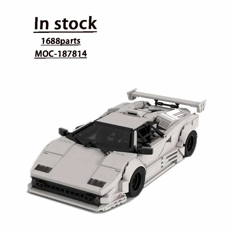 MOC-187814 White New Supercar Racing Building Block Model 1688 Parts • MOC Creative Kids Birthday Building Blocks Toy Gift
MOC-187814 White New Supercar Racing Building Block Model 1688 Parts • MOC Creative Kids Birthday Building Blocks Toy Gift