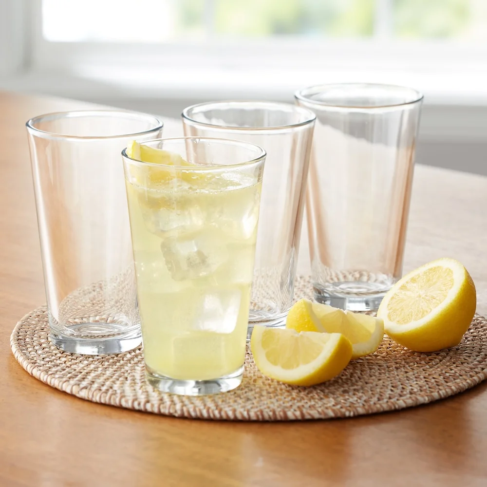 Set of 12 Stackable 16-Ounce Highball Glasses Clear All-Purpose Drinkware Water Juice Iced Tea Mojitos Dishwasher Safe
Set of 12 Stackable 16-Ounce Highball Glasses Clear All-Purpose Drinkware Water Juice Iced Tea Mojitos Dishwasher Safe