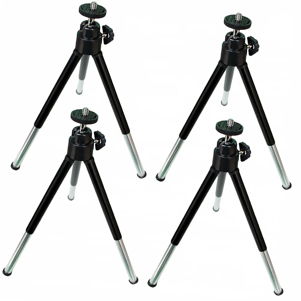 4Pcs Mobile Broadcast Stand Mini Phone Tripod Black Telescopic Two-Segment Multi-Position Holder Desktop Camera Photography Rack
4Pcs Mobile Broadcast Stand Mini Phone Tripod Black Telescopic Two-Segment Multi-Position Holder Desktop Camera Photography Rack