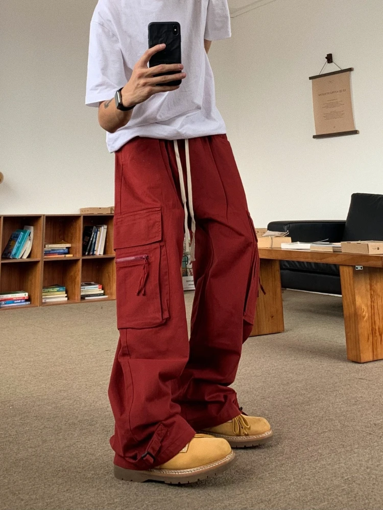 Мужские брюки карго прямого кроя в стиле стритвир, свободного кроя, для весны и лета, повседневные, в стиле хип-хоп
Мужские брюки карго прямого кроя в стиле стритвир, свободного кроя, для весны и лета, повседневные, в стиле хип-хоп 