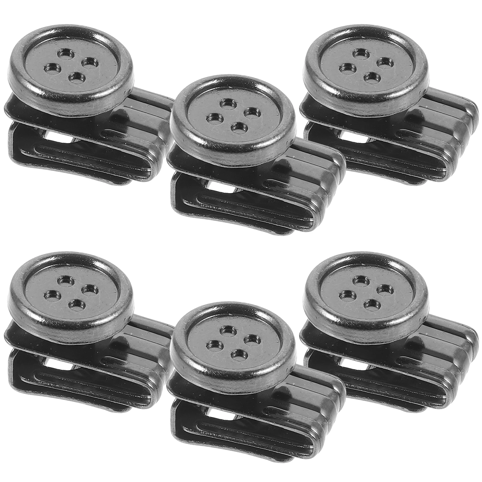 6 Pcs Suspender Clip Button Buttons for Jeans Men's Suspenders Hats No Sew Lanyard Brace Clips
6 Pcs Suspender Clip Button Buttons for Jeans Men's Suspenders Hats No Sew Lanyard Brace Clips