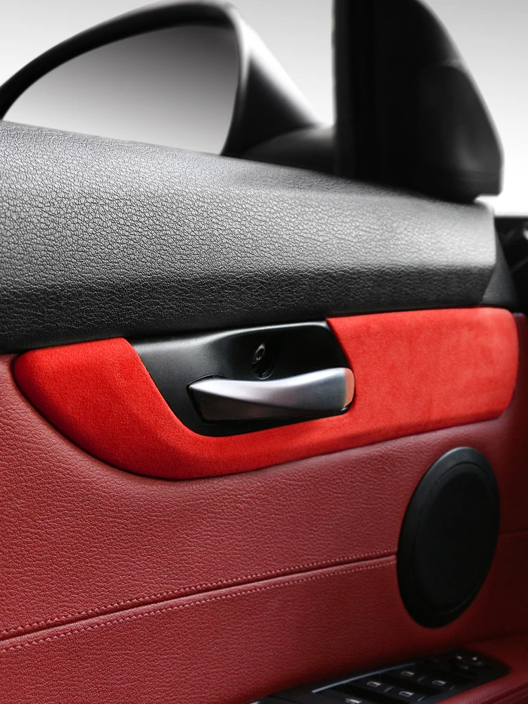 For BMW Z4 E89 09-16 Red Alcantara Interior Door Handle Panel Decorative Sticker
For BMW Z4 E89 09-16 Red Alcantara Interior Door Handle Panel Decorative Sticker
