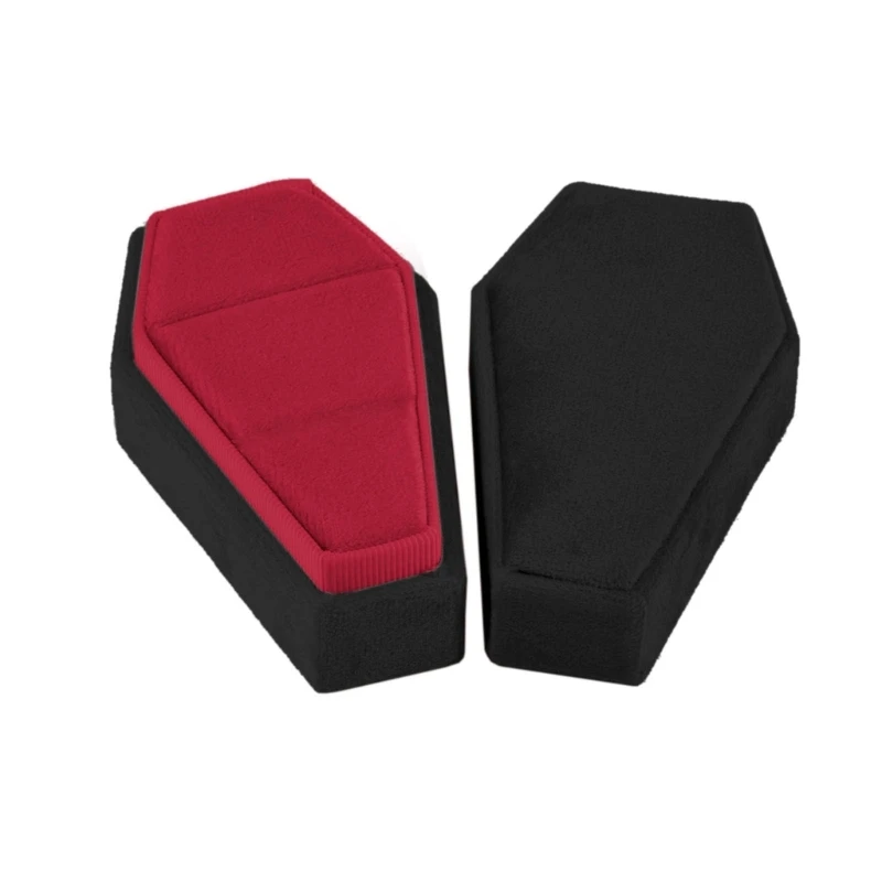 Elegant Coffin Shaped Rings Box Gothic Jewelry Container Vintage Rings Holder Fashionanable Halloween Decoration
Elegant Coffin Shaped Rings Box Gothic Jewelry Container Vintage Rings Holder Fashionanable Halloween Decoration