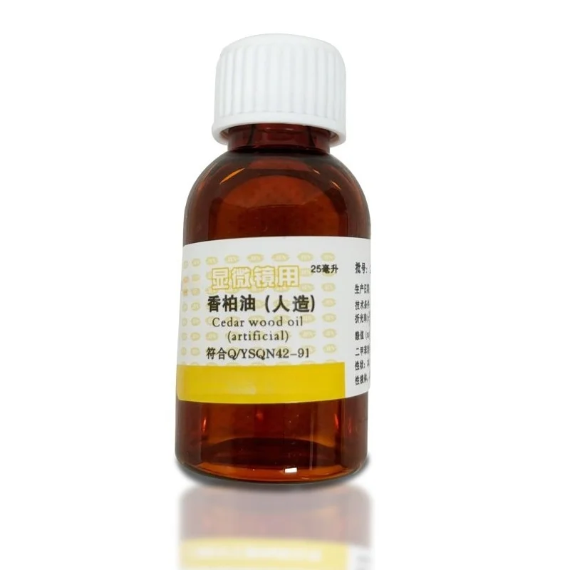 Cypress oil (artificial) mirror oil 25ml (microscope specific)
Cypress oil (artificial) mirror oil 25ml (microscope specific)