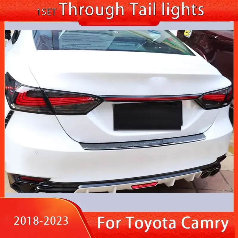 Автомобильный сквозной задний фонарь в сборе, подходит для Toyota Camry восьмого поколения 2018-2023, модифицированный светодиодный дальний фонарь, поток рулевого света
Автомобильный сквозной задний фонарь в сборе, подходит для Toyota Camry восьмого поколения 2018-2023, модифицированный светодиодный дальний фонарь, поток рулевого света