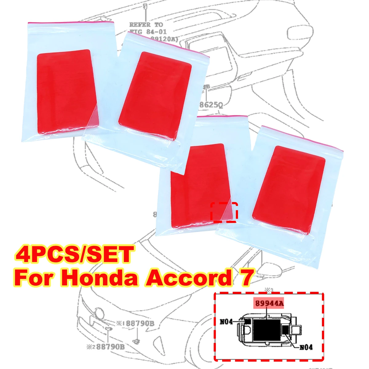 4PCS For Honda Accord 7 Windshield Chip Repair Tape Rain Light Sensor Gel Adhesive FILM Silicone Cushion Pad 2002 2003 2004-2008
4PCS For Honda Accord 7 Windshield Chip Repair Tape Rain Light Sensor Gel Adhesive FILM Silicone Cushion Pad 2002 2003 2004-2008