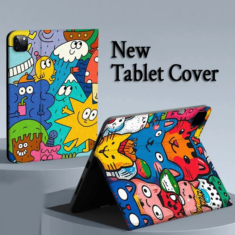 Trendy Graffiti Style Pattern Case For iPad Air Mini Pro 7 6 5 9.7 11 10.5 12.9 Automatic Sleep/Wake Tablet
Trendy Graffiti Style Pattern Case For iPad Air Mini Pro 7 6 5 9.7 11 10.5 12.9 Automatic Sleep/Wake Tablet