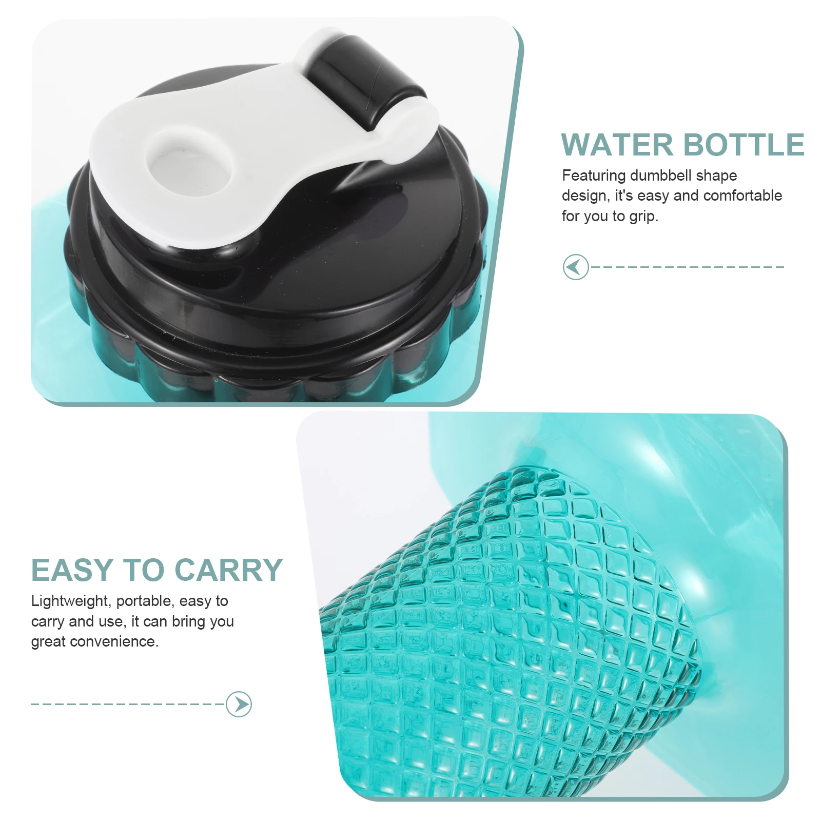 Dumbbell Shape Water Bottle 1L Large Capacity Sports Drinking Bottle Lightweight Portable Bpa Gym Running Outdoor
Dumbbell Shape Water Bottle 1L Large Capacity Sports Drinking Bottle Lightweight Portable Bpa Gym Running Outdoor