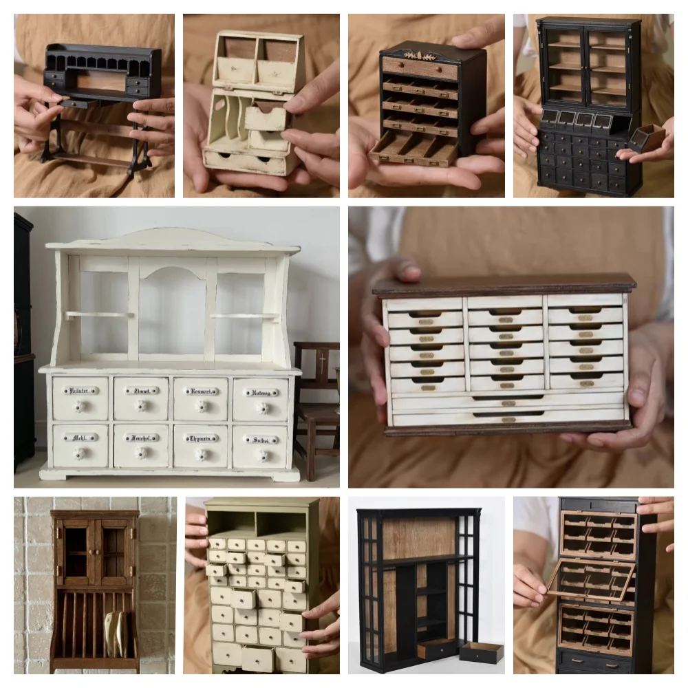 French Storage Furniture Set StowCraft Realistic 9-Grid Cabinet Folding Garden Table Storage Display Unit 1/6 Dollhouse Diorama
French Storage Furniture Set StowCraft Realistic 9-Grid Cabinet Folding Garden Table Storage Display Unit 1/6 Dollhouse Diorama