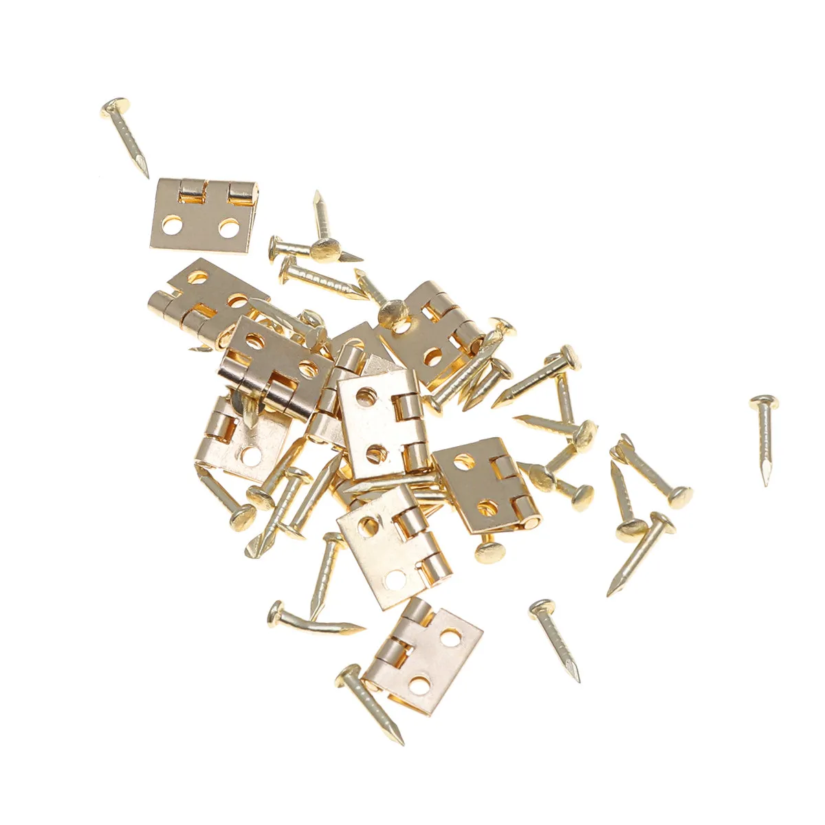 12pcs Furniture Accessories Golden Metal Mini House Hinge Hinges 10x8mm for Dollhouse Cabinet Hardware Screws
12pcs Furniture Accessories Golden Metal Mini House Hinge Hinges 10x8mm for Dollhouse Cabinet Hardware Screws