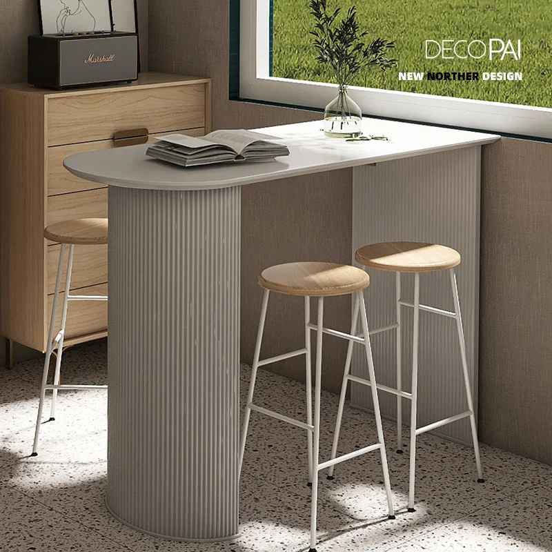 Modern Minimalist Bar Chairs Nordic Home Solid Wood High Stools Kitchen Creative Cafe Casual Iron Art High Bar Chairs
Modern Minimalist Bar Chairs Nordic Home Solid Wood High Stools Kitchen Creative Cafe Casual Iron Art High Bar Chairs