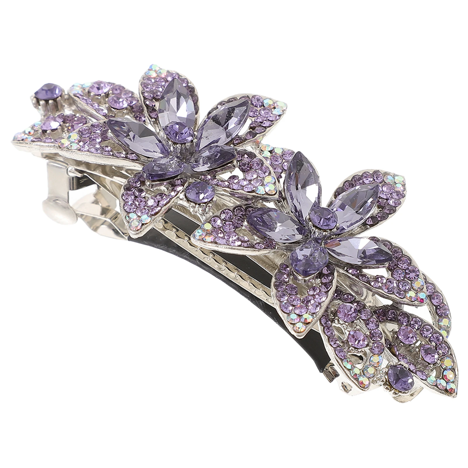 Crystal Flower Hair Clip Women Alloy Rhinestone Spring Small Clips Girls Accessories Blue Color Durable Prom Party Wedding
Crystal Flower Hair Clip Women Alloy Rhinestone Spring Small Clips Girls Accessories Blue Color Durable Prom Party Wedding