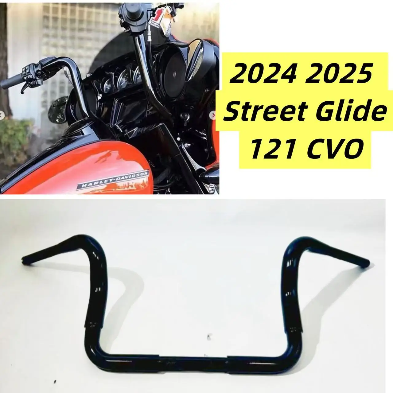 2024 2025 Street Glide 1-1/2'' Ape Hanger Handlebar For Harley 121 CVO Electra Glide Ultra Special 117 Motorcycle Handlebars bar
2024 2025 Street Glide 1-1/2'' Ape Hanger Handlebar For Harley 121 CVO Electra Glide Ultra Special 117 Motorcycle Handlebars bar