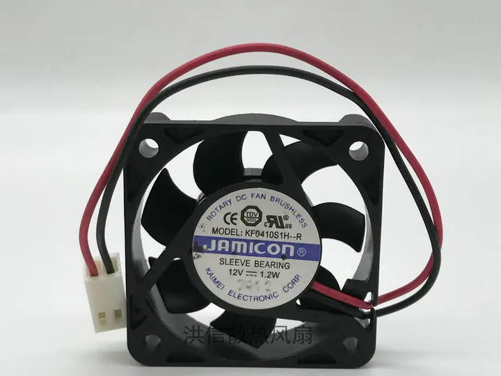 Jamicon KF0410S1HM-R DC 12V 1,2 W 40x40x10mm 2-проводной Вентилятор охлаждения сервера
Jamicon KF0410S1HM-R DC 12V 1,2 W 40x40x10mm 2-проводной Вентилятор охлаждения сервера