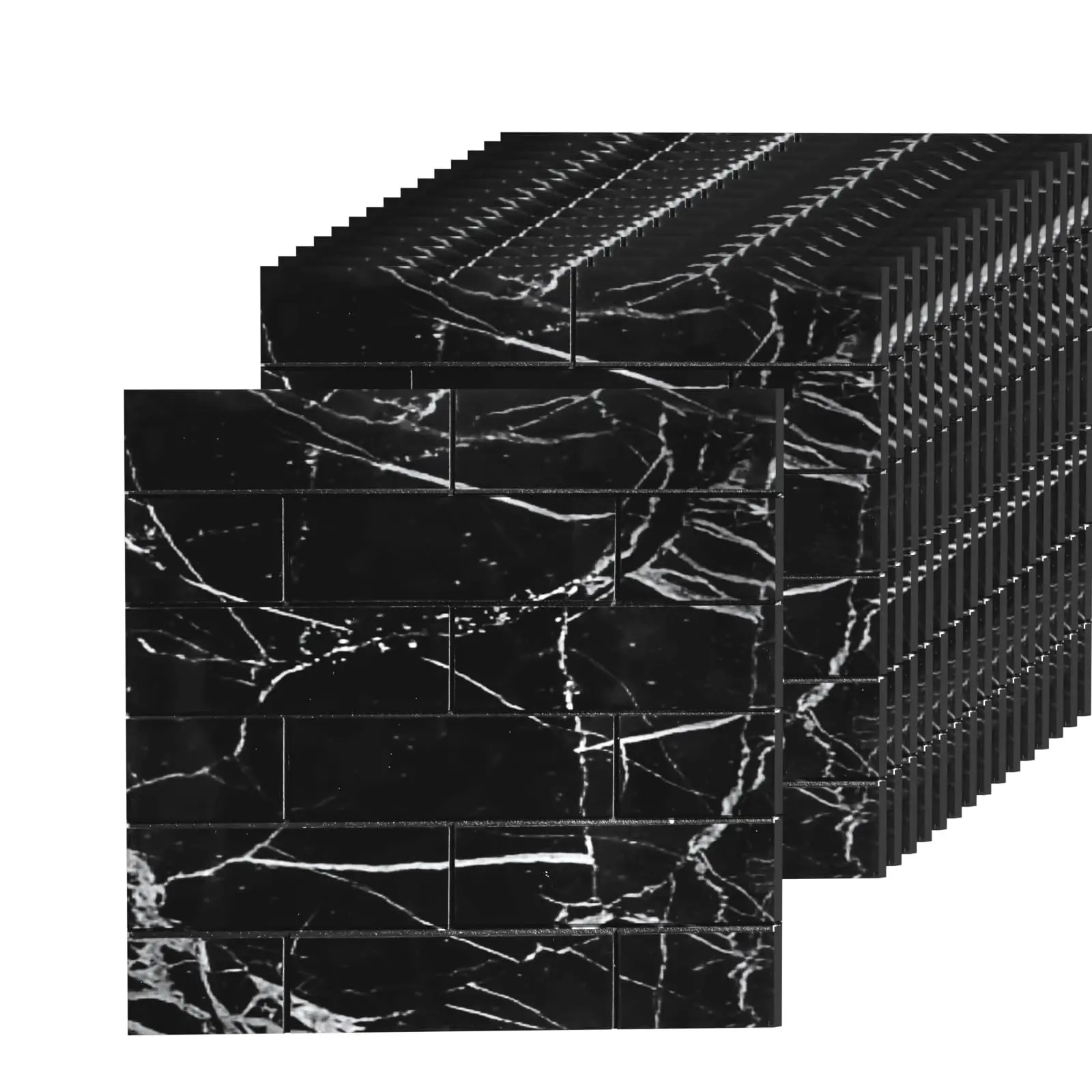 Backsplash Peel and Stick, Back Splashes Black 20 Pieces PET Subway Tile, 3D Wall Panels for Kitchen, Bedroom, Stairs
Backsplash Peel and Stick, Back Splashes Black 20 Pieces PET Subway Tile, 3D Wall Panels for Kitchen, Bedroom, Stairs