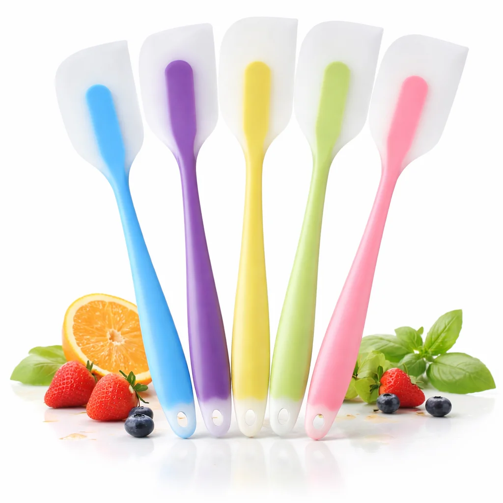 Heat Resistant Silicone Spatula for Baking & Cooking, Translucent Butter Scraper, Kitchen Utensils, Non-Stick Decorating Tools
Heat Resistant Silicone Spatula for Baking & Cooking, Translucent Butter Scraper, Kitchen Utensils, Non-Stick Decorating Tools