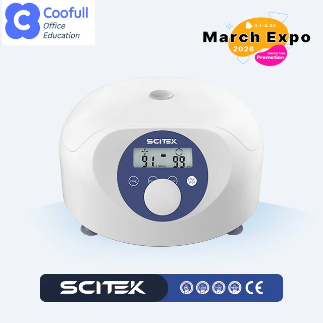 300-15000rpm High Speed Mini Centrifuge with Pulse Operation Brushless DC Motor for Lab
300-15000rpm High Speed Mini Centrifuge with Pulse Operation Brushless DC Motor for Lab