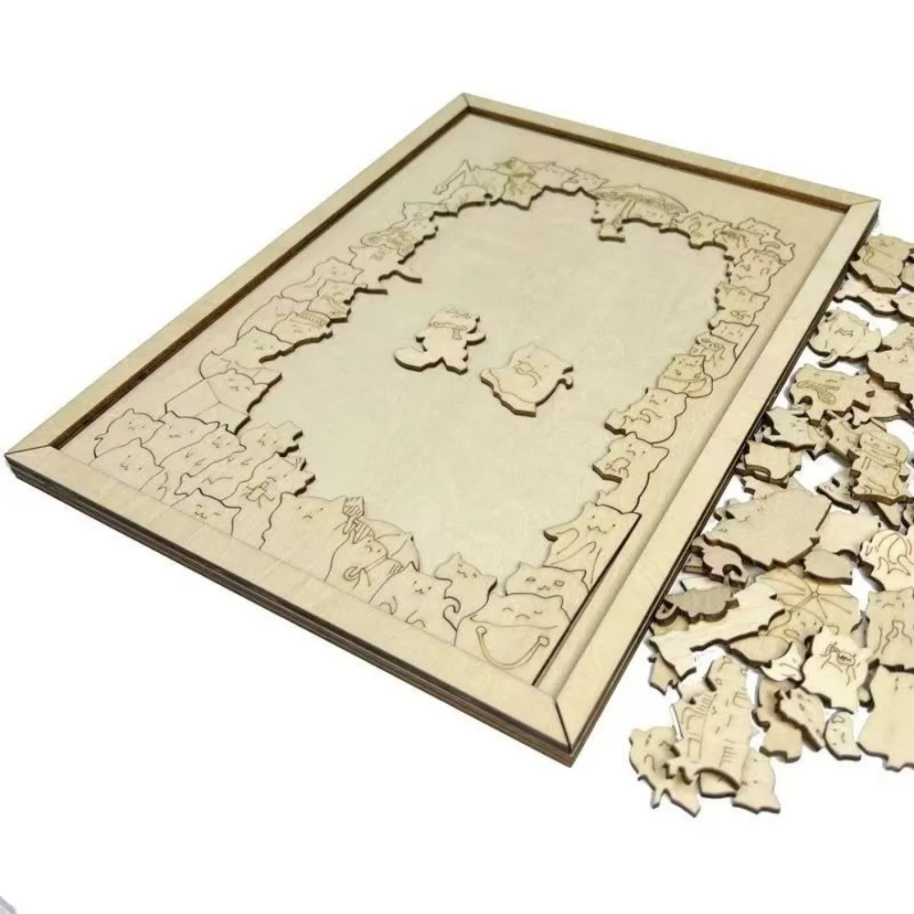 108 Piece Wooden Jigsaw Puzzle Stress Relief Irregular Shapes Wooden Cat Puzzle Dog Thinking Training Children Puzzle
108 Piece Wooden Jigsaw Puzzle Stress Relief Irregular Shapes Wooden Cat Puzzle Dog Thinking Training Children Puzzle