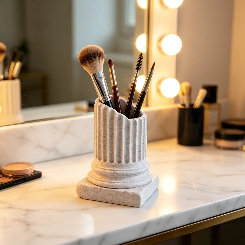 Roman Column Pen Holder, Doric Style Desk Organizer, Vintage Stationery Storage, Office Desktop Decor
Roman Column Pen Holder, Doric Style Desk Organizer, Vintage Stationery Storage, Office Desktop Decor