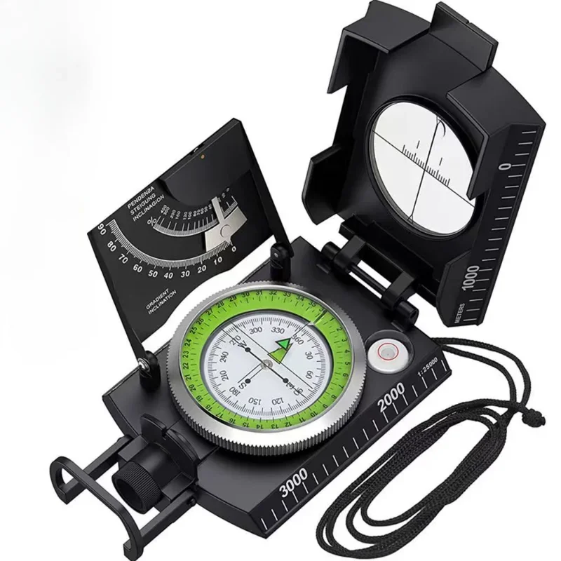 Outdoor Camping and Mountaineering Waterproof Compass, Professional High Precision with Fluorescent Ring, Travel
Outdoor Camping and Mountaineering Waterproof Compass, Professional High Precision with Fluorescent Ring, Travel