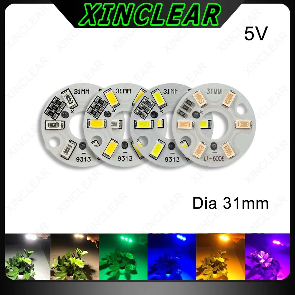 Светодиодная 3 Вт DC5V цветная лампа с шариками SMD5730 круговой меняющийся источник света диаметром 31 мм белый красный зеленый синий желтый фиолетовый
Светодиодная 3 Вт DC5V цветная лампа с шариками SMD5730 круговой меняющийся источник света диаметром 31 мм белый красный зеленый синий желтый фиолетовый