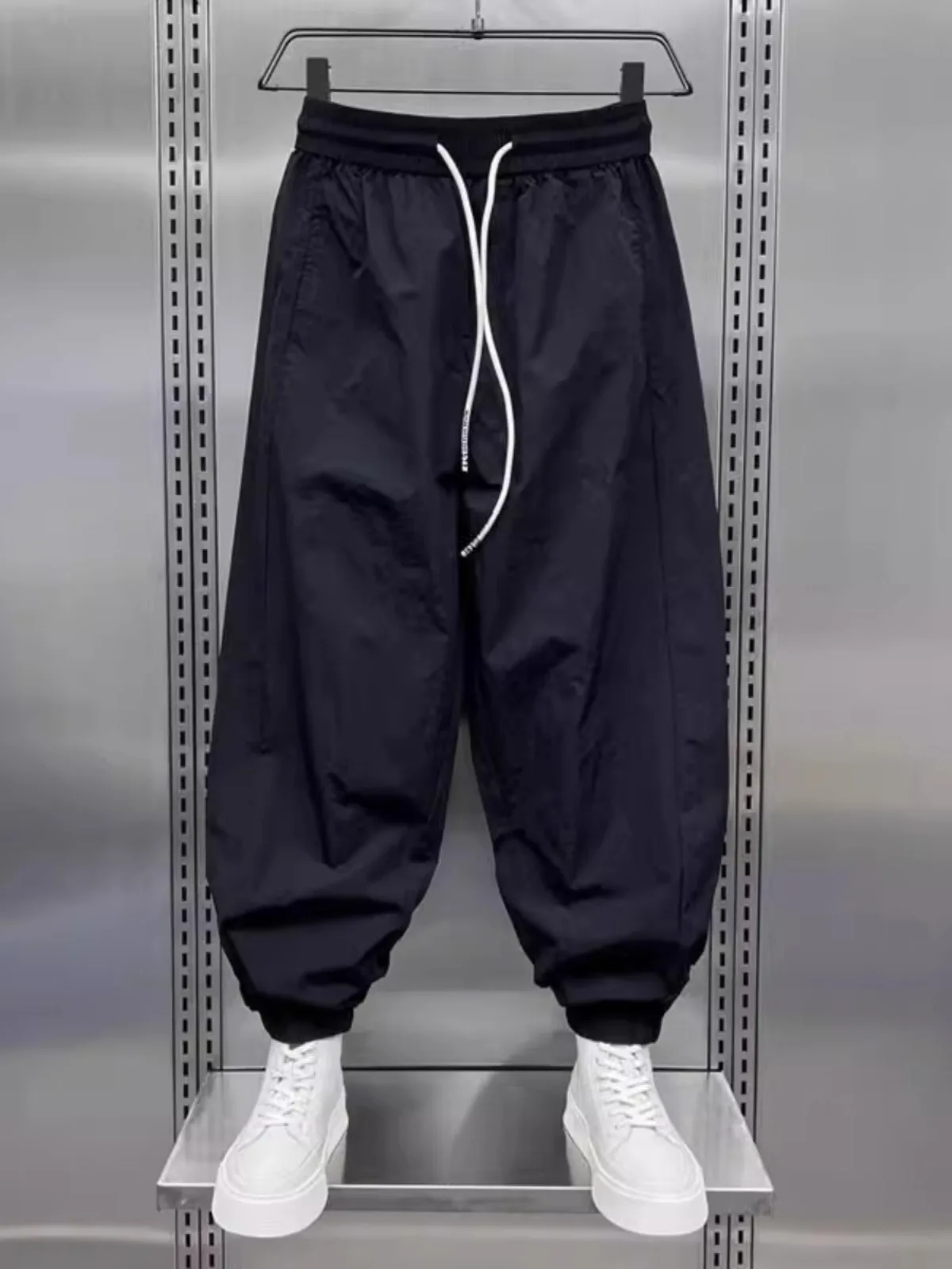 Extra Large Size Men's Casual Harlan Pants Qui Dry Spring Autumn Loose Wide Leg Nine Points Cuffed Trendy Sports Trousers
Extra Large Size Men's Casual Harlan Pants Qui Dry Spring Autumn Loose Wide Leg Nine Points Cuffed Trendy Sports Trousers