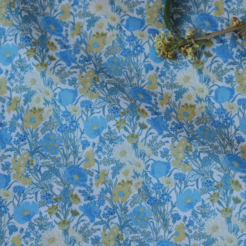 New In Florence Floral 100% Cotton 80S Like Liberty Fabric Digital Printing For Sewing Cloth Dresses Skirt Kids Designer Fabrics
New In Florence Floral 100% Cotton 80S Like Liberty Fabric Digital Printing For Sewing Cloth Dresses Skirt Kids Designer Fabrics