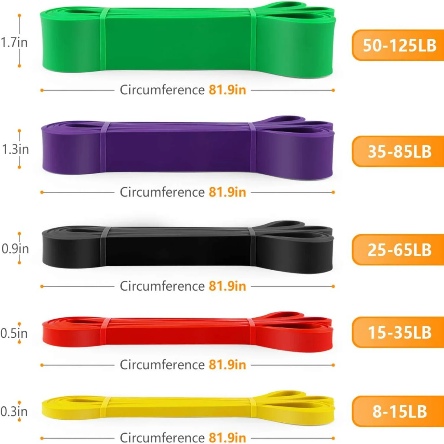 High Quality and Durable Resistance Bands Set for Men and Women, Heavy Duty Stretch Exercise Bands with Carry Bag, Perfect for P
High Quality and Durable Resistance Bands Set for Men and Women, Heavy Duty Stretch Exercise Bands with Carry Bag, Perfect for P