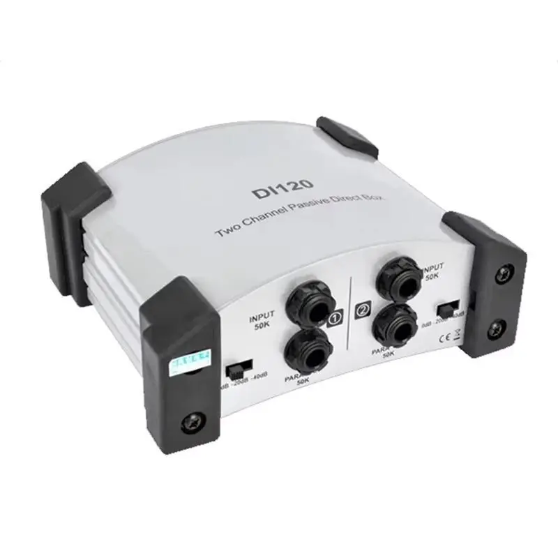 RISE-DI120 Active DI Box With GND Switch Noise Reduction For Keyboard,Acoustic And Electric Guitar
RISE-DI120 Active DI Box With GND Switch Noise Reduction For Keyboard,Acoustic And Electric Guitar