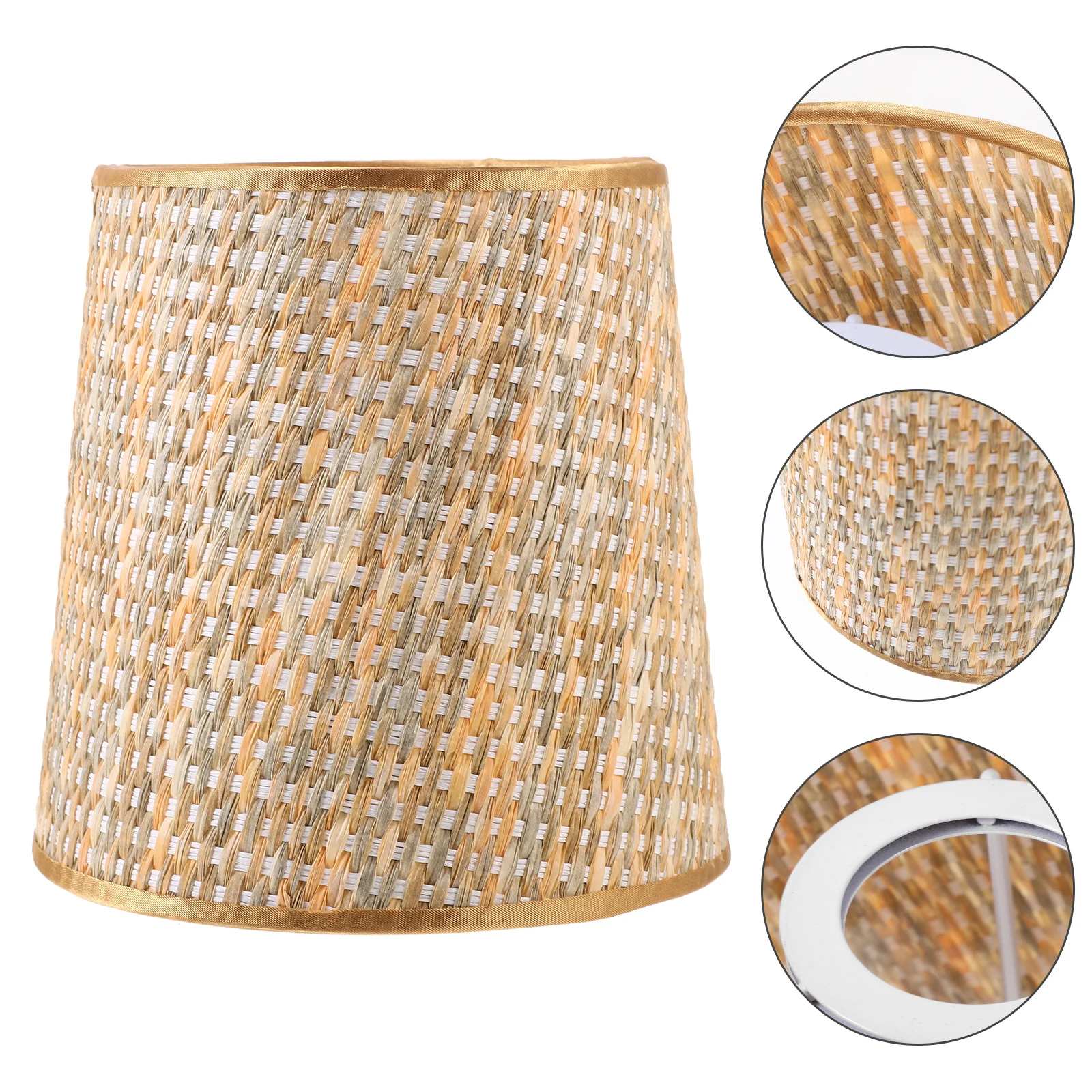 Sturdy Cloth Art Woven Lampshade Cone Design Home Replacement Decorative Light Cover For Table Floor Ceiling Lamps
Sturdy Cloth Art Woven Lampshade Cone Design Home Replacement Decorative Light Cover For Table Floor Ceiling Lamps