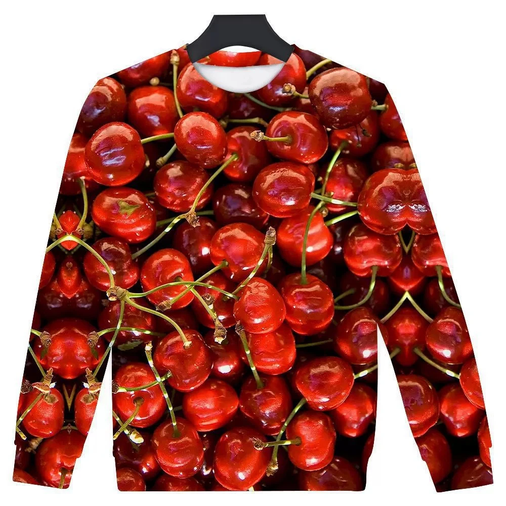 New 3D Printing cherry Fashion Men Women Tracksuits Crewneck Hip Hop Sweater Plus Size S-7XL Harajuku Seasons Casual
New 3D Printing cherry Fashion Men Women Tracksuits Crewneck Hip Hop Sweater Plus Size S-7XL Harajuku Seasons Casual