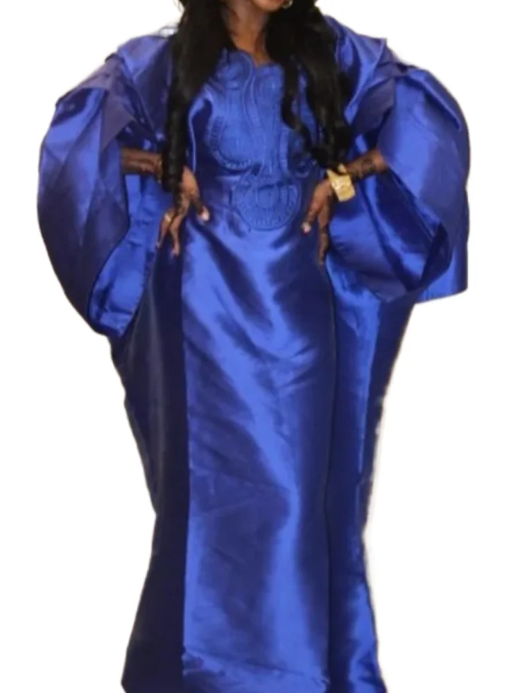 Abayas For Women Dubai African Muslim Fashion Dress Caftan Marocain Evening Party Dresses Satin Boubou Robe Djellaba Femme 2025
Abayas For Women Dubai African Muslim Fashion Dress Caftan Marocain Evening Party Dresses Satin Boubou Robe Djellaba Femme 2025