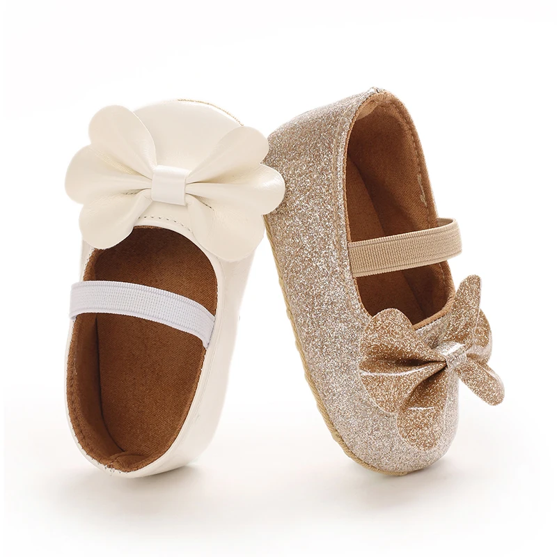 Cute Spring and Autumn Baby Shoes with Bow Soft Bottom Sneakers 0-18M Female Baby Shoes Princess Shoes
Cute Spring and Autumn Baby Shoes with Bow Soft Bottom Sneakers 0-18M Female Baby Shoes Princess Shoes
