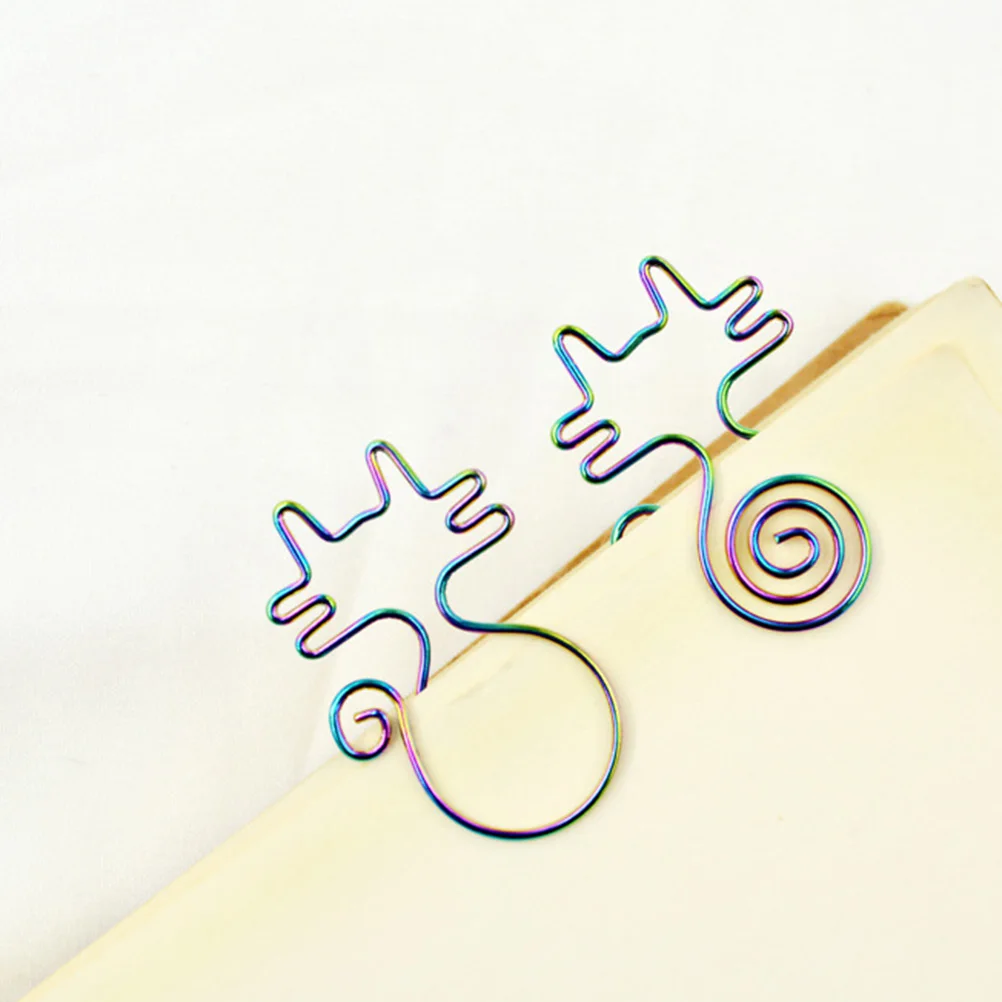 8pcs 8 Pieces Shaped Paper Fun Paper Clips Colorful Cute Bookmarks Stationery Supplies Rust Proof Animal Shape Clips
8pcs 8 Pieces Shaped Paper Fun Paper Clips Colorful Cute Bookmarks Stationery Supplies Rust Proof Animal Shape Clips