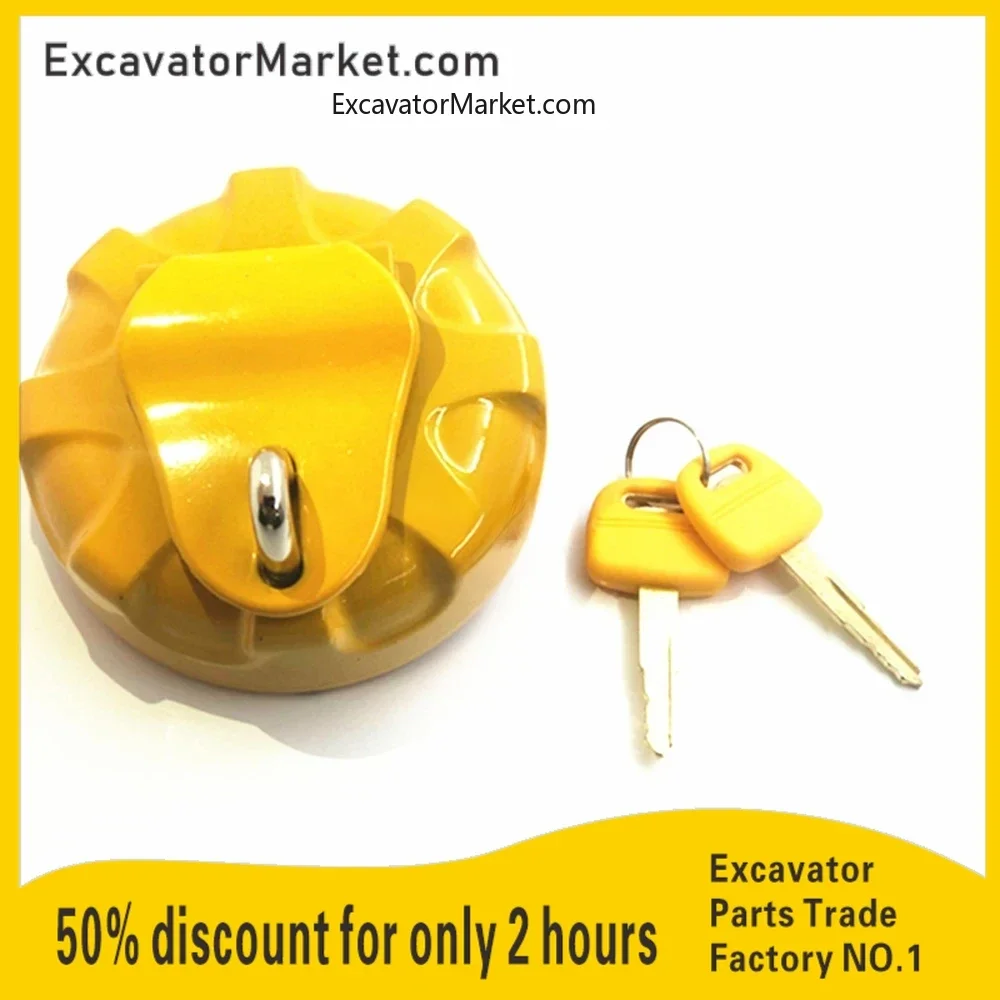 For VOLVO EC Anti-theft fuel tank cap Double anti-theft lock Diesel tank cover excavator accessories For excavator
For VOLVO EC Anti-theft fuel tank cap Double anti-theft lock Diesel tank cover excavator accessories For excavator