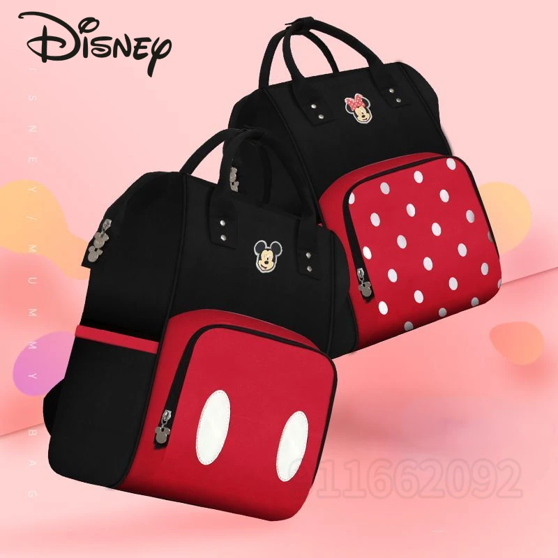 Disney New Diaper Bag Backpack Mickey Cartoon Baby Bag Luxury Brand Baby Diaper Bag Waterproof Fashion Diaper Bag Backpack
Disney New Diaper Bag Backpack Mickey Cartoon Baby Bag Luxury Brand Baby Diaper Bag Waterproof Fashion Diaper Bag Backpack