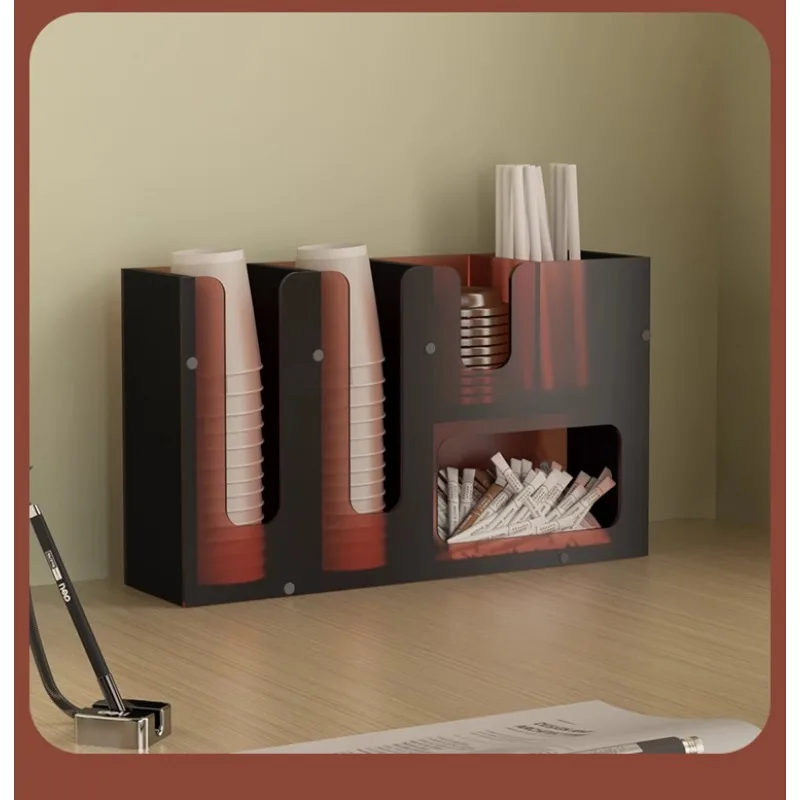 Lounge bar, coffee utensils storage box, special disposable paper cup shelf, shelf storage rack for milk tea shop
Lounge bar, coffee utensils storage box, special disposable paper cup shelf, shelf storage rack for milk tea shop