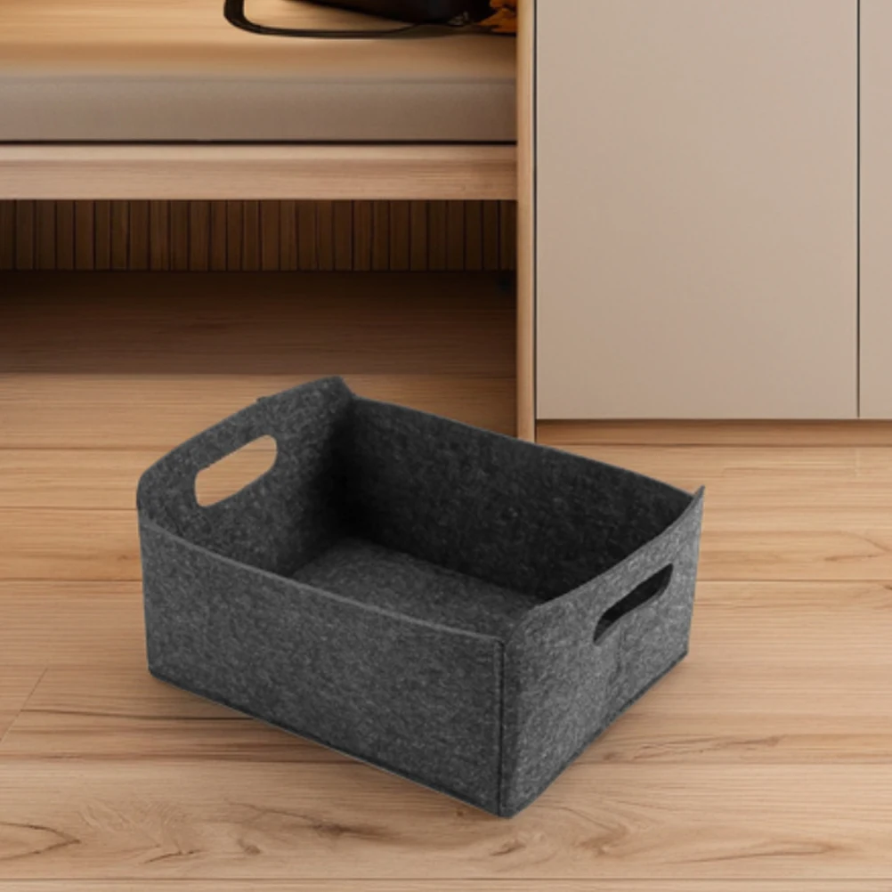 4pcs Storage Basket Large Capacity Soft Felt Organizer Versatile Use Closet Shelves Bins Book Containers Fabric Box
4pcs Storage Basket Large Capacity Soft Felt Organizer Versatile Use Closet Shelves Bins Book Containers Fabric Box