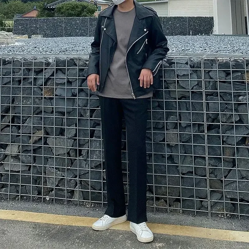 Draped Man Suits Pants Fluid Straight Black Work Wear Thin Trousers for Men Casual High Quality Slacks Korean Reviews Many Cheap
Draped Man Suits Pants Fluid Straight Black Work Wear Thin Trousers for Men Casual High Quality Slacks Korean Reviews Many Cheap