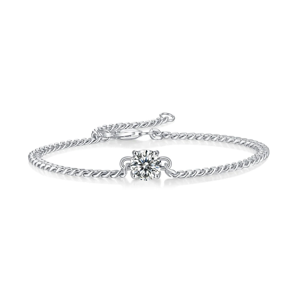 High Quality VVS Moissanite Tennis Bracelet Custom Moissanite Diamond 925 Sterling Silver Bracelet
High Quality VVS Moissanite Tennis Bracelet Custom Moissanite Diamond 925 Sterling Silver Bracelet