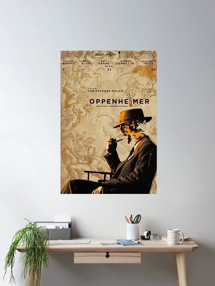 Oppenheimer Movie,Art Picture Print Silk Poster Home Wall Decor
Oppenheimer Movie,Art Picture Print Silk Poster Home Wall Decor