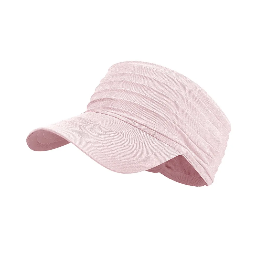 Sun-Proof Sunscreen Empty Top Hat Quick-Drying Solid Color Breathable Air Sun Hats Polyester UV Protection Men Peaked Cap Summer 
Sun-Proof Sunscreen Empty Top Hat Quick-Drying Solid Color Breathable Air Sun Hats Polyester UV Protection Men Peaked Cap Summer