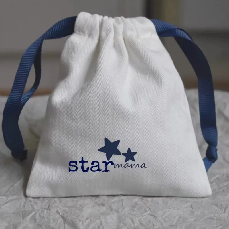 Herringbone Canvas Gift Bags Custom Logo cotton drawstring Dust Sack Small Jewelry Pouch
Herringbone Canvas Gift Bags Custom Logo cotton drawstring Dust Sack Small Jewelry Pouch